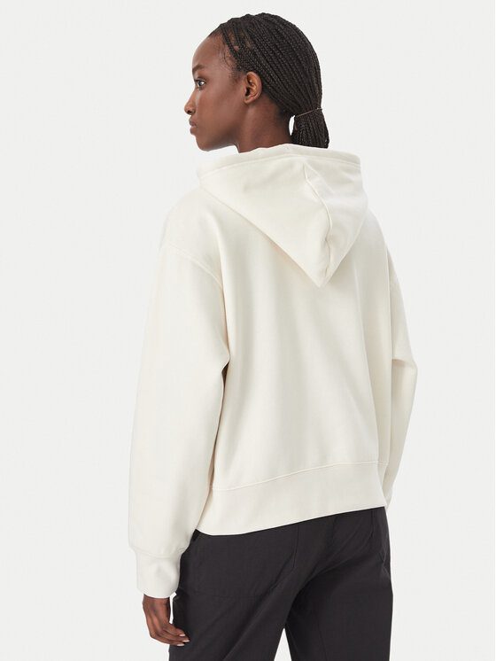 The North Face The North Face Суитшърт Tnf Essential Simple Dome Boxy Os NF0A8HBX3IE1 Кремав Regular Fit