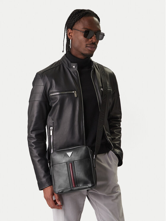 Guess Guess Мъжка чантичка HMTOCS P6159 Черен