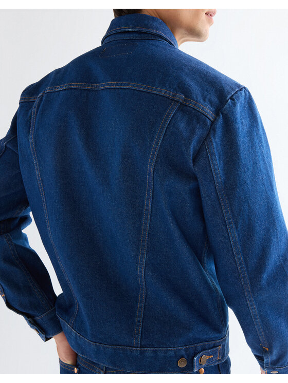 Wrangler Wrangler Giacca di jeans 112379708 Blu scuro Regular Fit