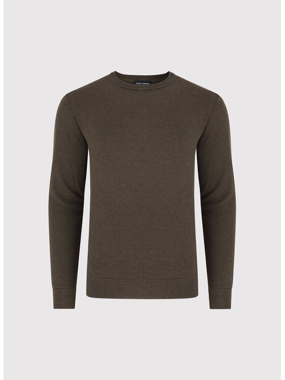 Pako Lorente Pako Lorente Sweter P25WF-2X-016 Brązowy Classic Fit