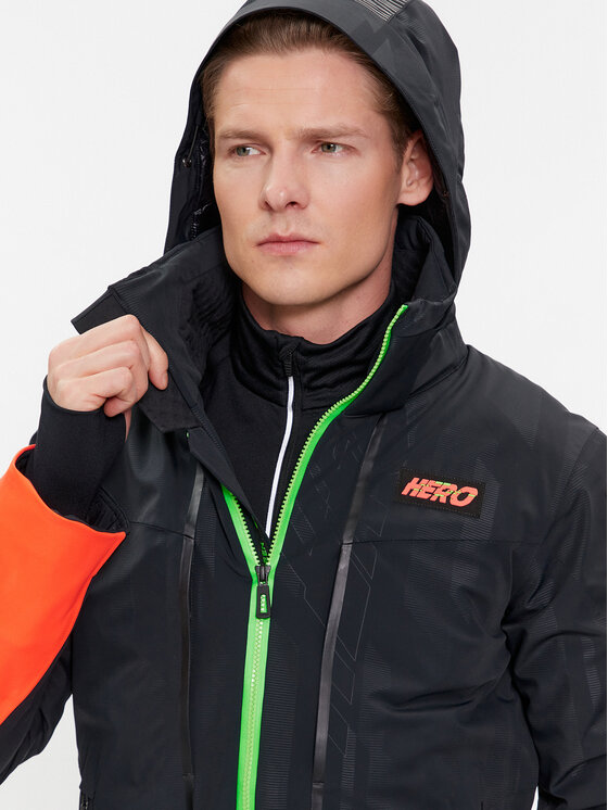 Rossignol Rossignol Скиорско яке Hero RLKMJ02 Черен Regular Fit