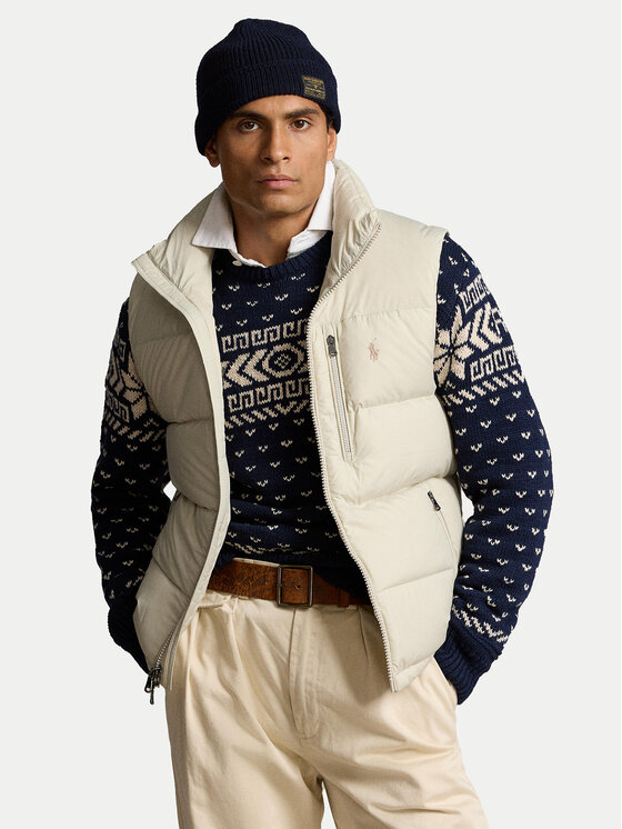 Polo Ralph Lauren Telovnik 710940236006 Bež Regular Fit