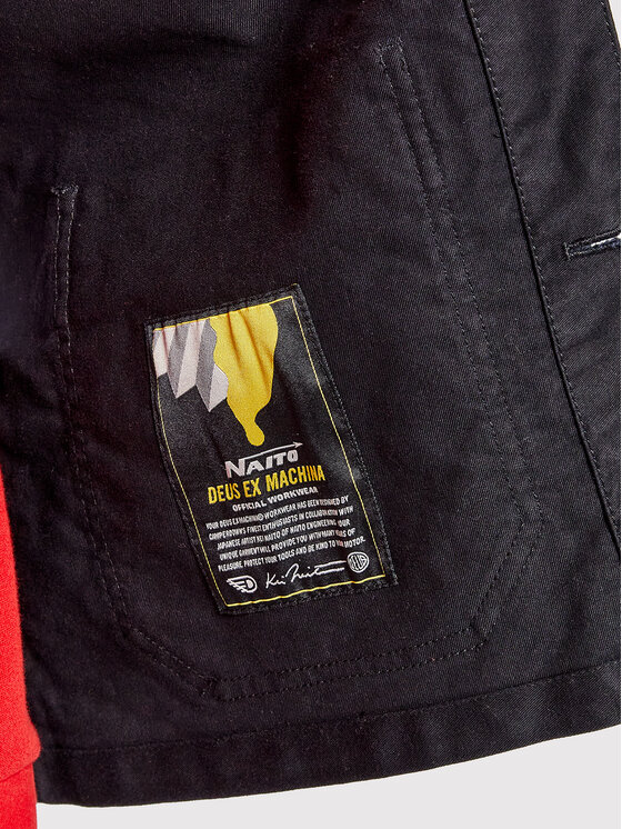 Deus Ex Machina Deus Ex Machina Дънково яке Naito DMF206837 Черен Regular Fit