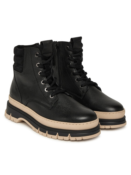 Tamaris Tamaris Kotníková obuv 1-25200-45 Černá