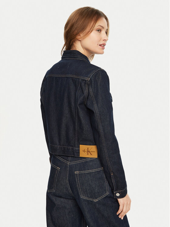 Calvin Klein Jeans Calvin Klein Jeans Geacă de blugi 90's J20J225066 Bleumarin Regular Fit