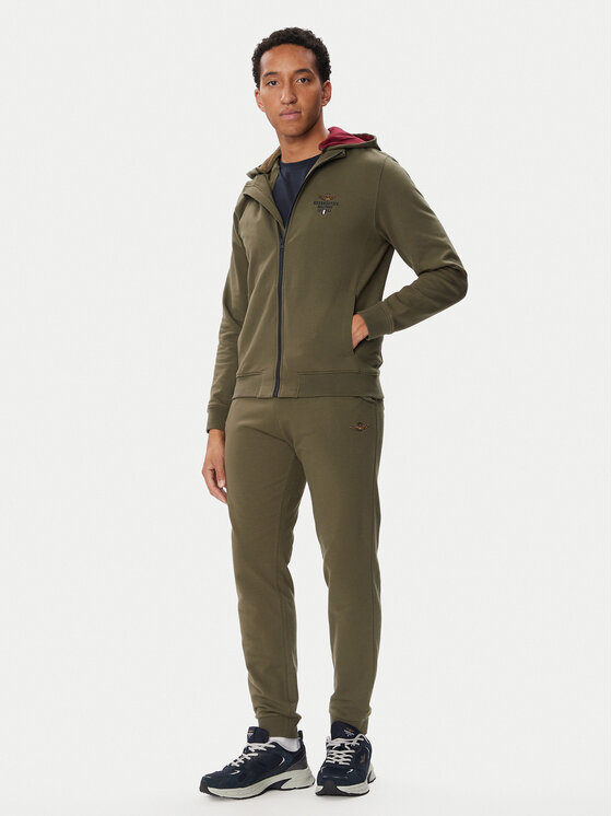 Aeronautica Militare Aeronautica Militare Trenerka 262TF0108UF00662 Kaki Regular Fit