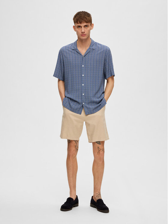 Selected Homme Selected Homme Košulja 16088360 Plava Relaxed Fit
