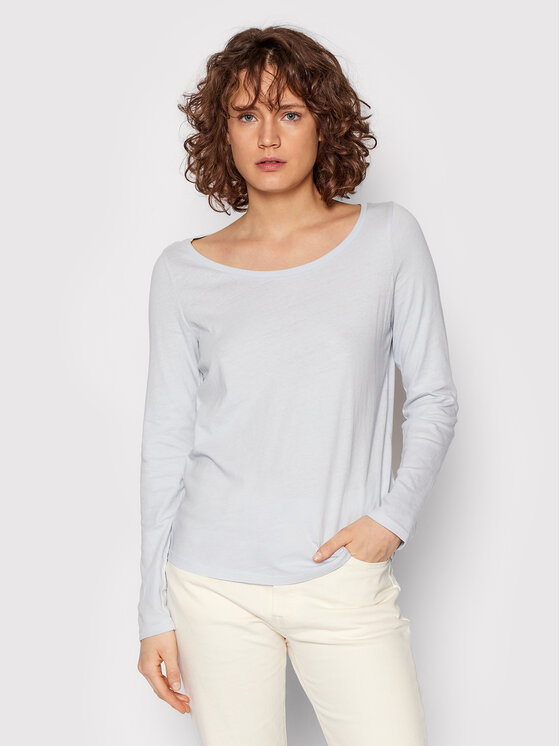Marc O'Polo Bluza 202 2100 52187 Modra Regular Fit