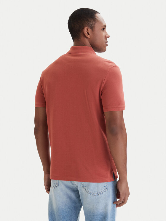 Calvin Klein Jeans Calvin Klein Jeans Polo LV040EM269 Brązowy Regular Fit