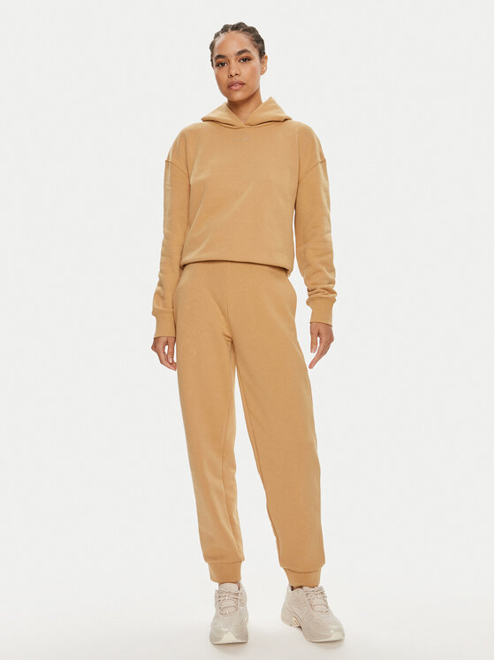 Calvin Klein Calvin Klein Долнище анцуг Nano Logo K20K207214 Бежов Relaxed Fit