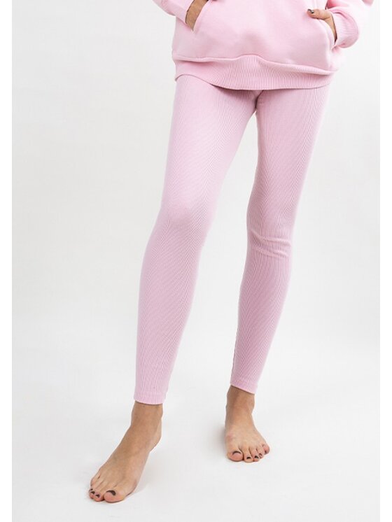Legginsy, rozmiar S, Różowe, LOseye