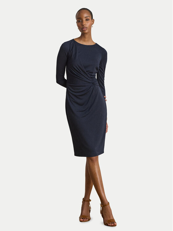 LAUREN RALPH LAUREN LAUREN RALPH LAUREN Kootud kleit 200P14033001 Tumesinine Slim Fit