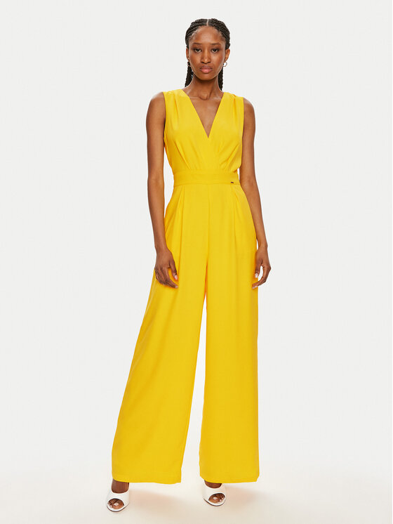 Morgan Morgan Kombinesoon 241-POEMA Kollane Wide Leg