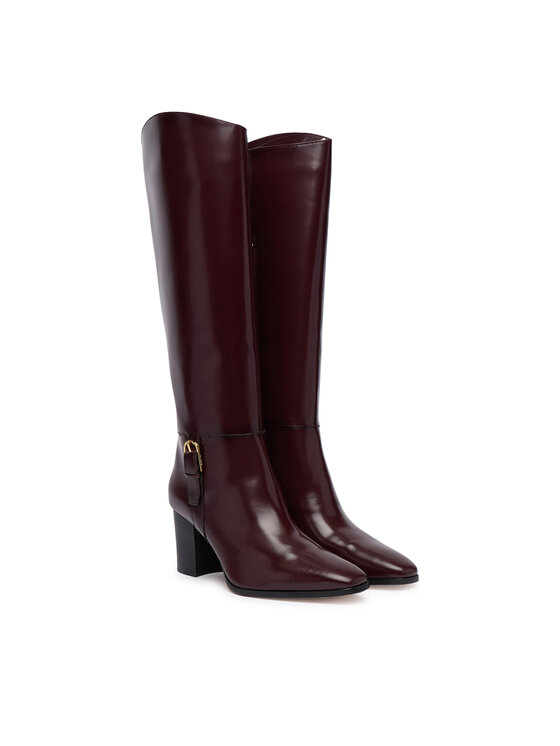 LAUREN RALPH LAUREN LAUREN RALPH LAUREN Zimske čizme Rlyn Bk T Hl Bo Tal 802P12879003 Tamno smeđa