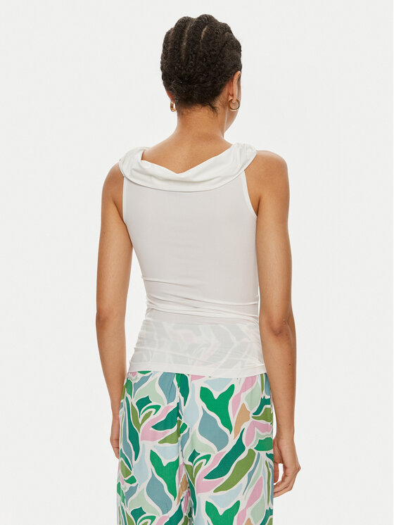 JJXX JJXX Majica Saga 12273790 Bijela Slim Fit