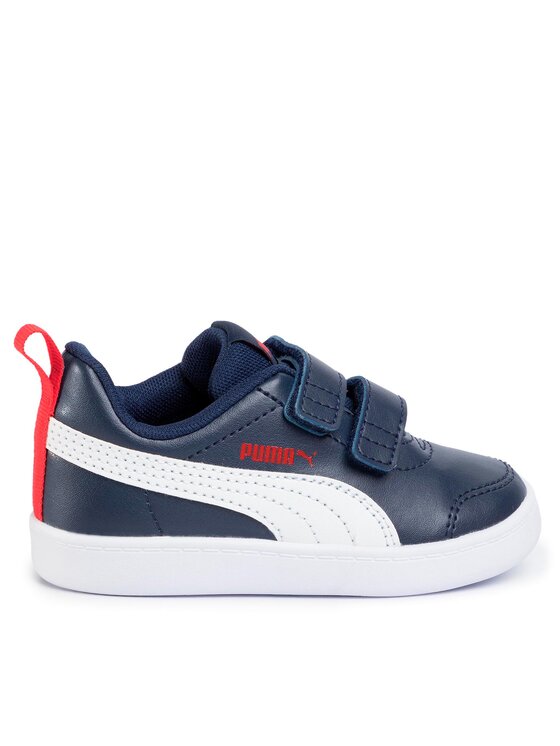 Puma Sneakersy Courtflex V2 V Inf 371544 01 Tmavomodrá