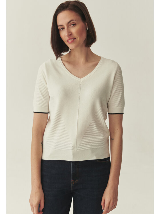 TATUUM TATUUM Blúzka MUGI Biela Classic Fit