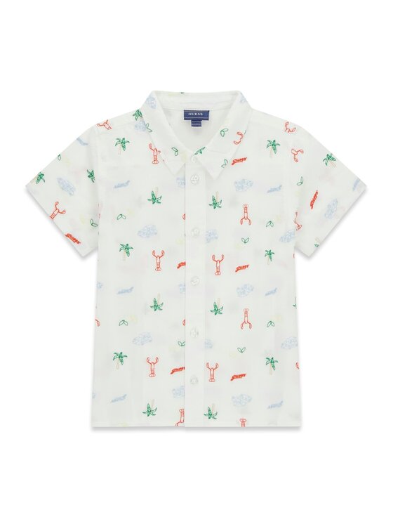 Guess Kids Guess Kids T-Shirt 181465 Kolorowy Classic Fit