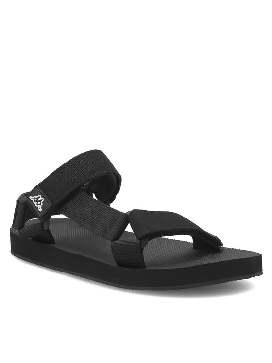Kappa Kappa Sandály LOGO NEFARIW 38148TW-A00 Černá