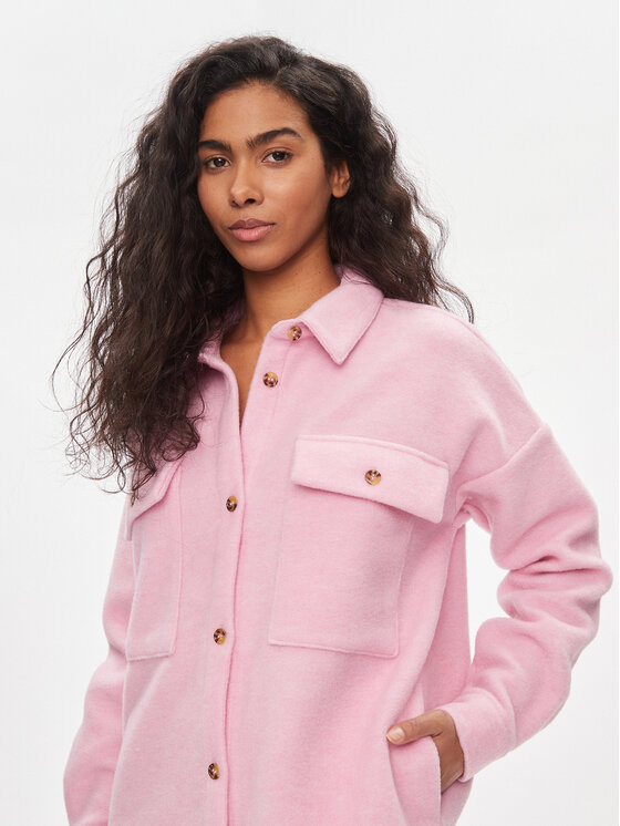 Noisy May Noisy May Преходно палто Jonas 27018922 Розов Relaxed Fit