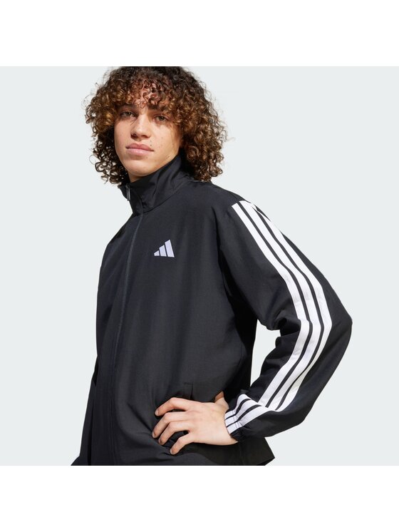 adidas adidas Φόρμα 3-Stripes JI8849 Μαύρο Regular Fit