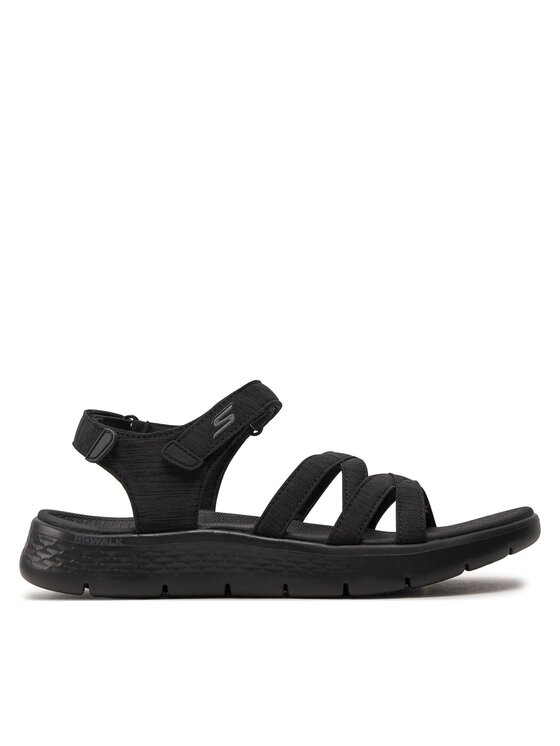 Sandale Skechers Go Walk Flex Sandal-Sunshine 141450/BBK Negru