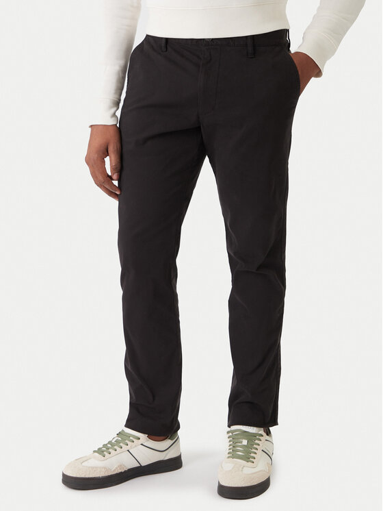 Tommy Jeans Tommy Jeans Szövet nadrág Scanton DM0DM22404 Fekete Slim Fit