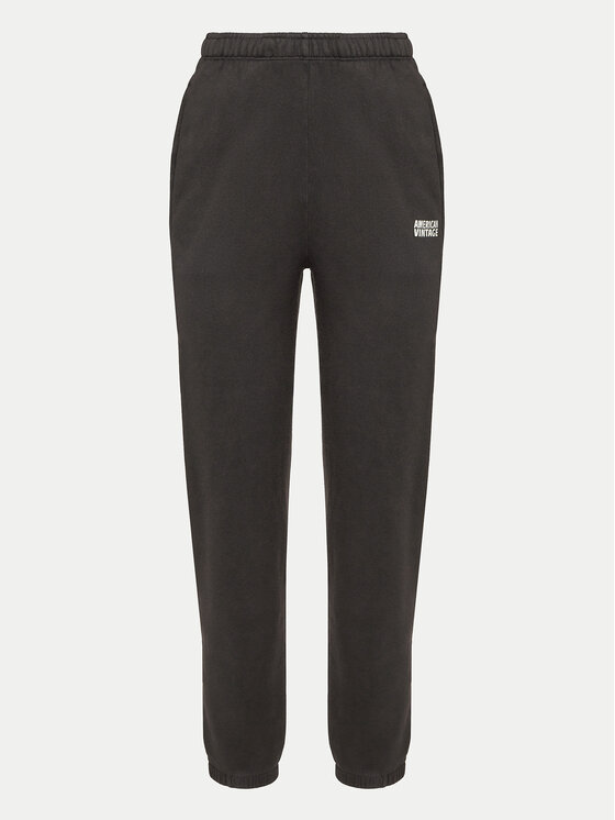American Vintage American Vintage Jogginghose Izubird IZU05BH23 Schwarz Regular Fit