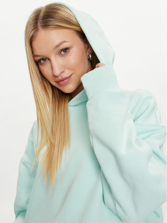 Pangaia Pangaia Felpa Archive 365 Heavyweight Blu Loose Fit