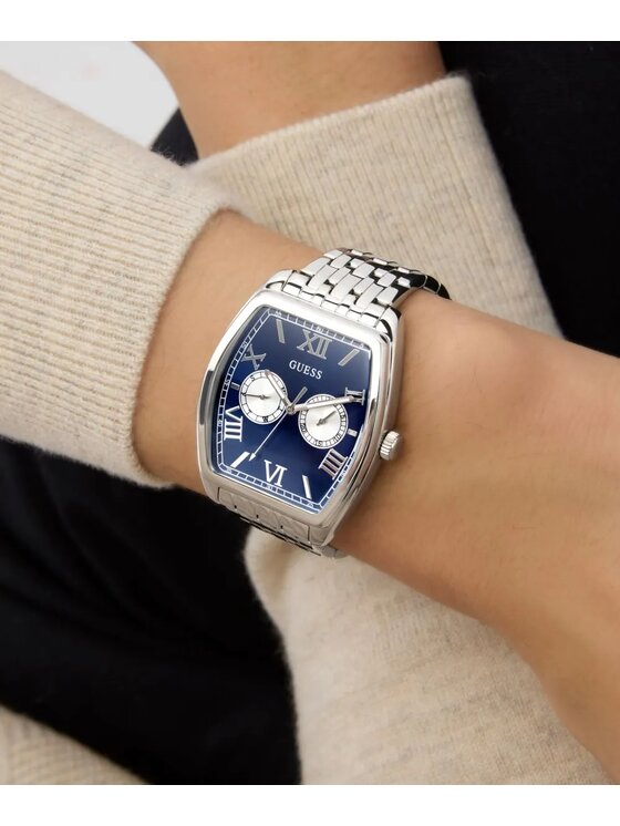 Guess Guess Zegarek GW0975G1 Srebrny