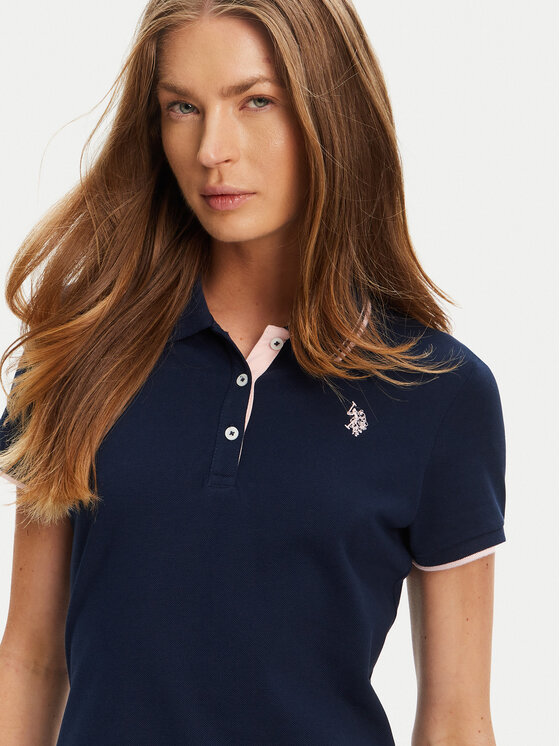 U.S. Polo Assn. U.S. Polo Assn. Kleid für den Alltag WUP1312 Dunkelblau Regular Fit