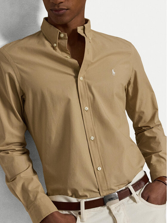 Polo Ralph Lauren Polo Ralph Lauren Camicia 710929348501 Beige Regular Fit
