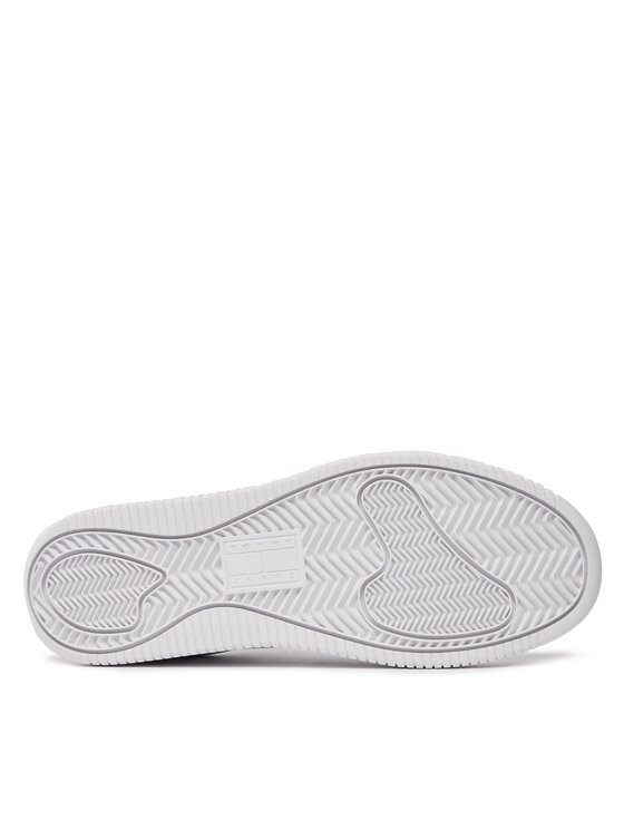 Tommy Jeans Tommy Jeans Sneakersy Tjw Retro Basket Ess EN0EN02505 Bílá