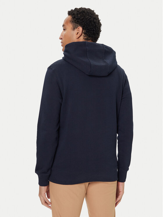 Tommy Hilfiger Tommy Hilfiger Bluză Linear Flag MW0MW41332 Bleumarin Regular Fit
