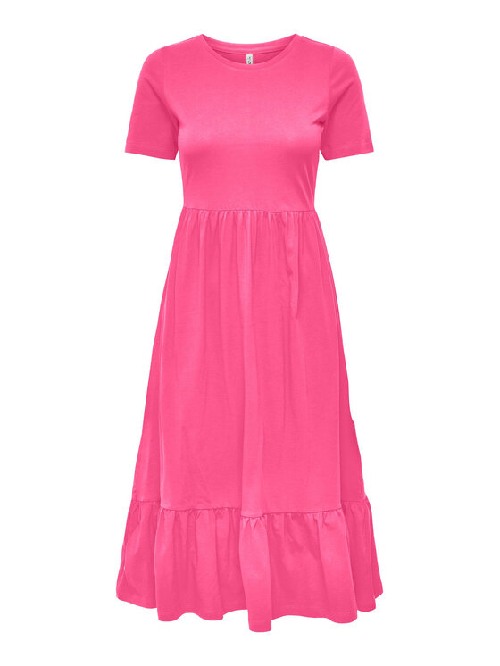 ONLY Kleid für den Alltag 15252525 Rosa Regular Fit | Modivo.de