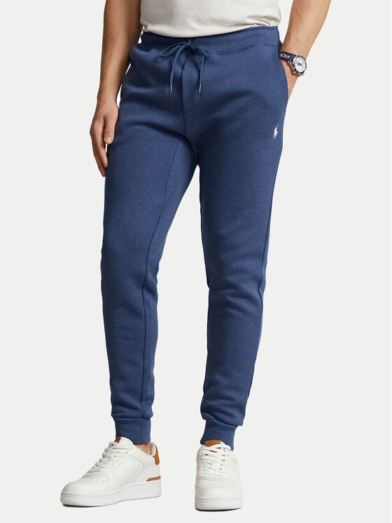Polo Ralph Lauren Teplákové nohavice 710881518021 Modrá Regular Fit
