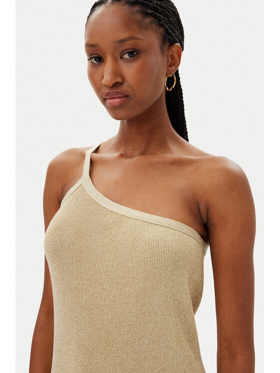 Kontatto Kontatto Strickkleid 3M0563C Beige Regular Fit