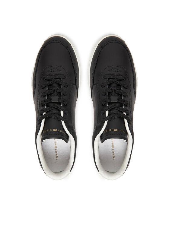 Tommy Hilfiger Tommy Hilfiger Sneakersy Casual Cupsole FW0FW08689 Czarny