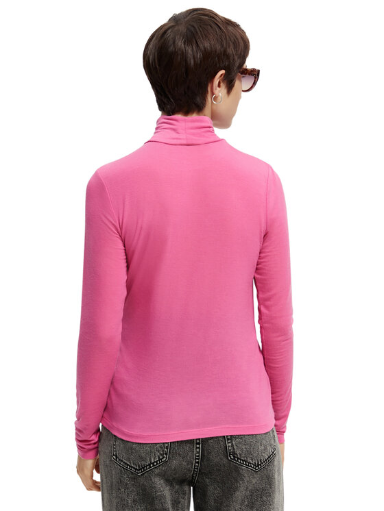 Scotch & Soda Scotch & Soda Särkpluus 168850 Roosa Slim Fit