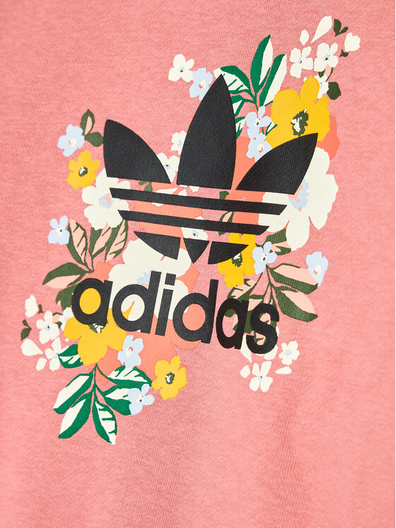 Survetement adidas fleur hot sale