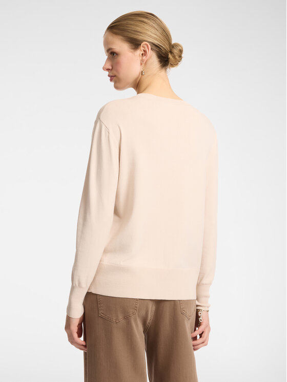 Elena Mirò Elena Mirò Maglione M510Z000647N002 Bianco Regular Fit