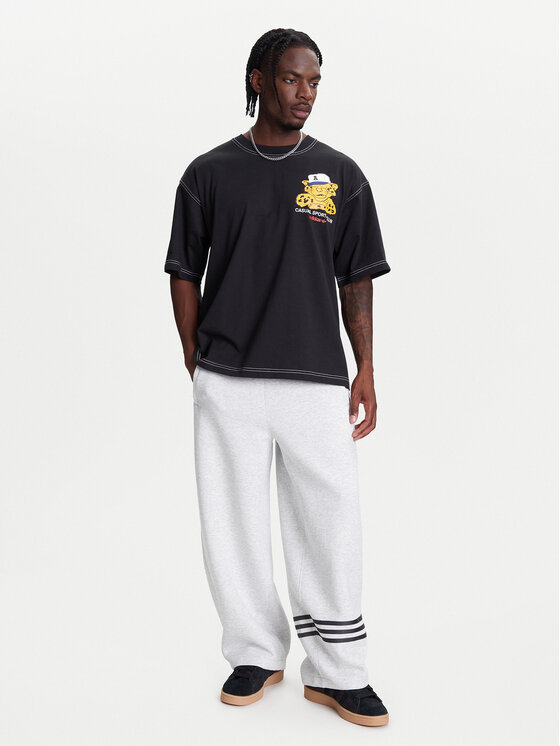 adidas adidas T-shirt Wabash JW0159 Crna Oversize