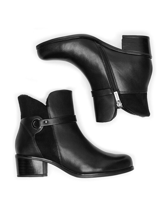 Go Soft Go Soft Botine EST-GUSTA-01 Negru