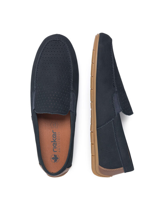 Rieker Rieker Mocasini 09555-14 Bleumarin