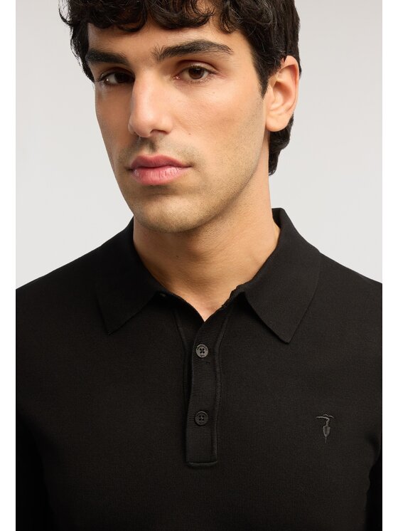 Trussardi Trussardi Sweter M0638000068N033 Czarny Regular Fit