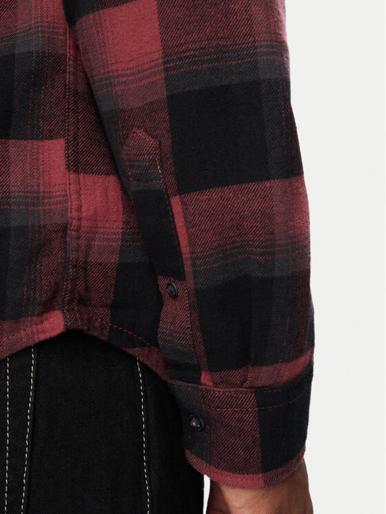 Quiksilver Quiksilver Сорочка Motherfly Plaid EQYWT04712 Бордовий Regular Fit
