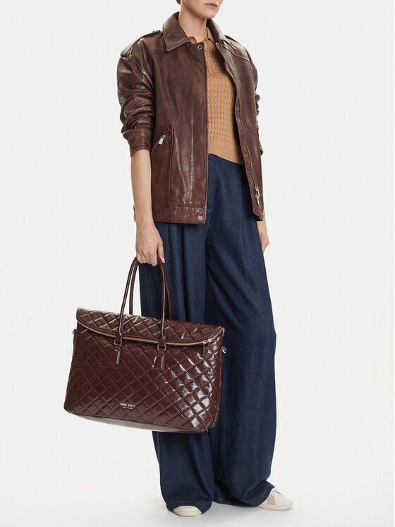 Nine West Nine West Ročna torba CEO-SOPHIA-LA374-4066 Rjava