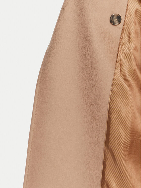 Weekend Max Mara Weekend Max Mara Vilnas mētelis Resina 2525016102 Bēšs Regular Fit