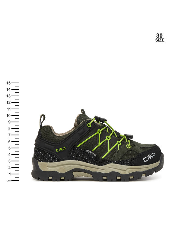 CMP CMP Trekkings Kids Rigel Low Trekking Wp 3Q54554 Verde