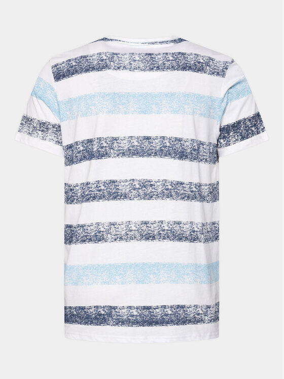 INDICODE INDICODE T-Shirt Hernandez 40-746 Niebieski Regular Fit